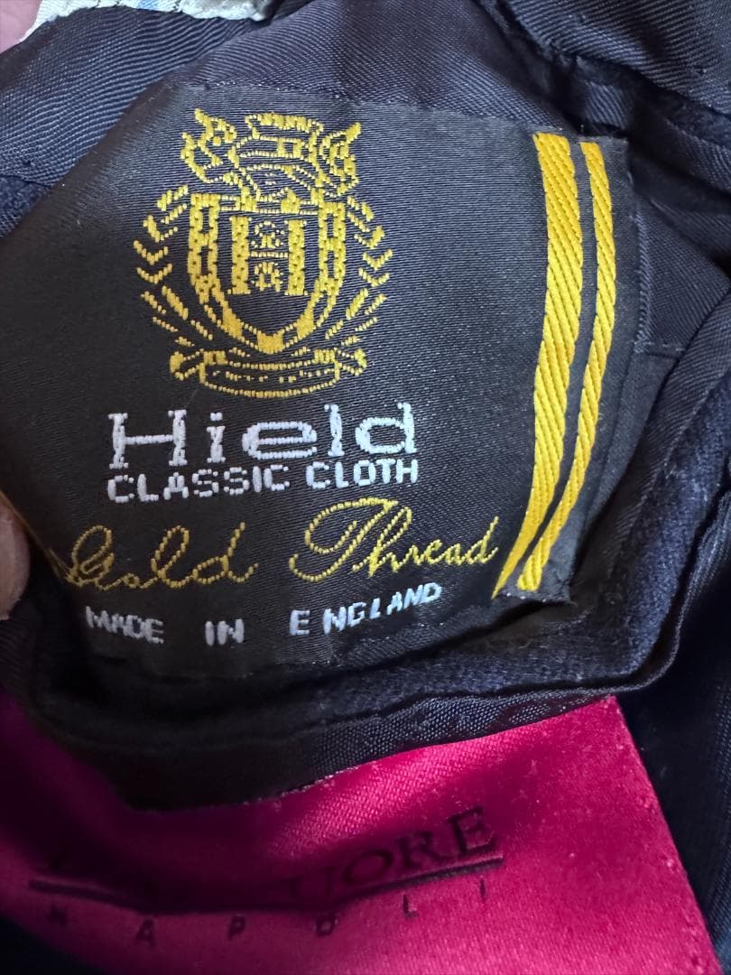 DALCUORE ダルクオーレ　ビームスハウス購入　ネイビーストライプスーツ42