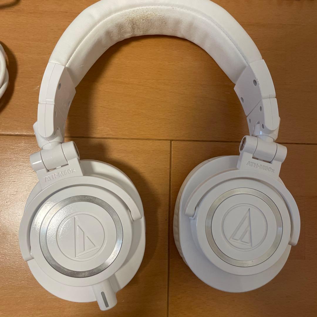 ATHーM50x WH Audio-Technica モニターヘッドホン