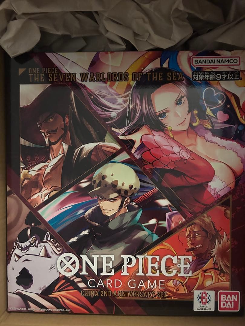 China 2nd Anniversary set 日本語版 ワンピースカード
