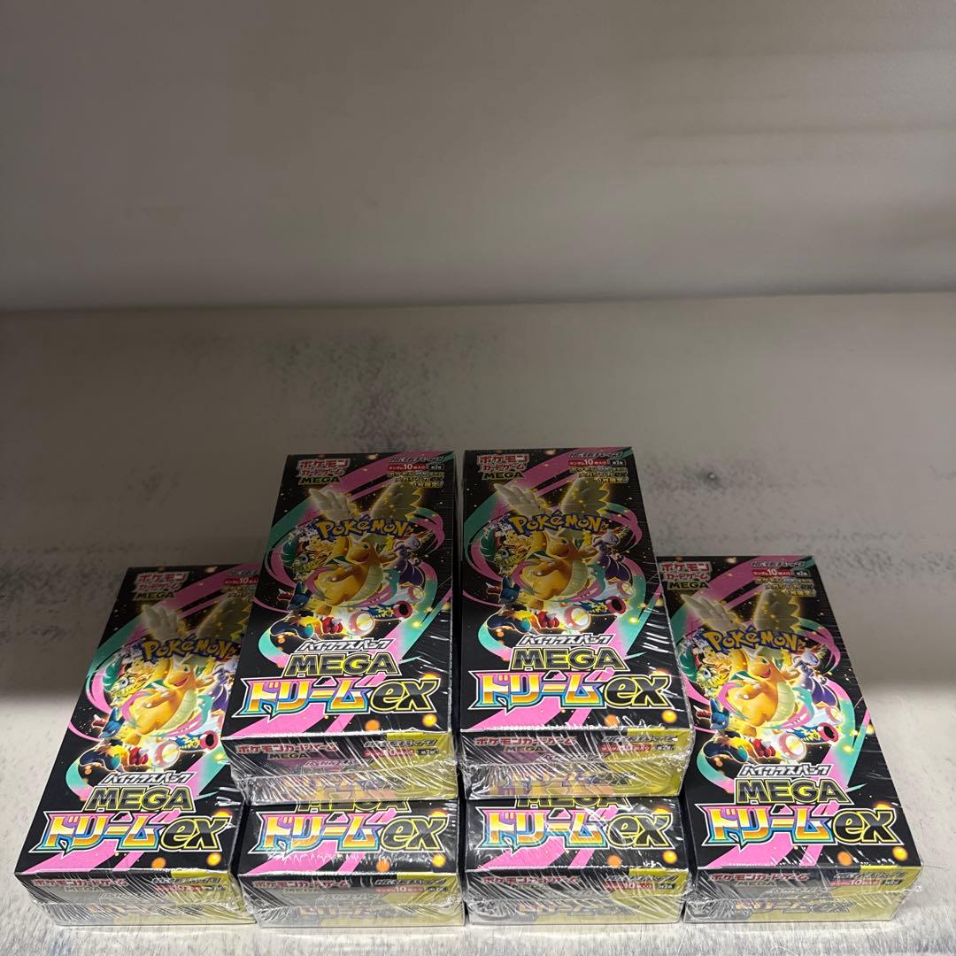ポケモンカード　MEGAドリーム 6BOX シュリンク付き