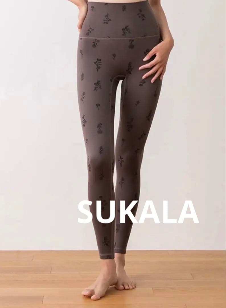 SUKALA フローラルプリント レギンス　S
