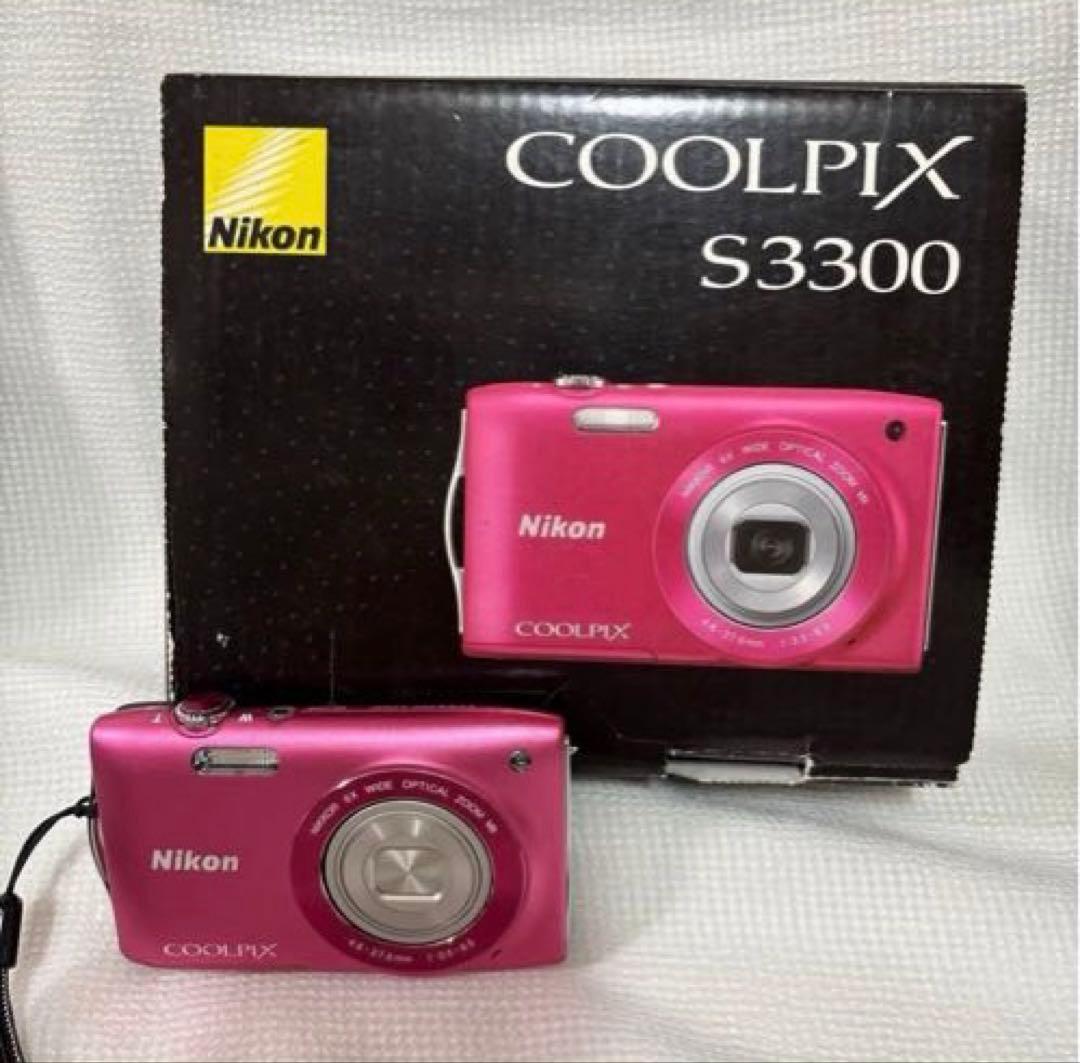 Nikon COOLPIX S3300 ピンク
