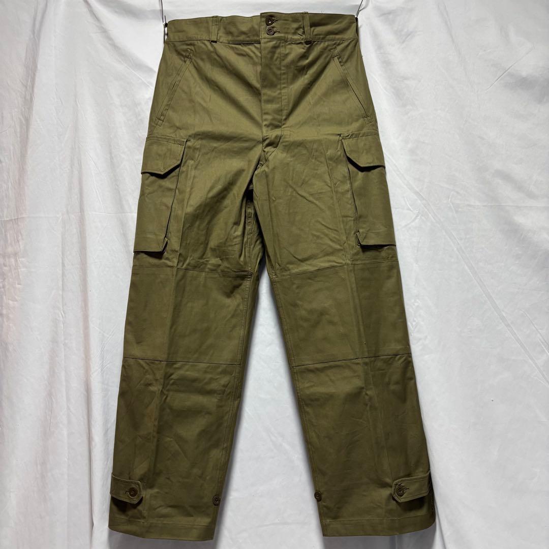 希少 実物 新品 デッドストック フランス軍 M-47 カーゴパンツ 前期型