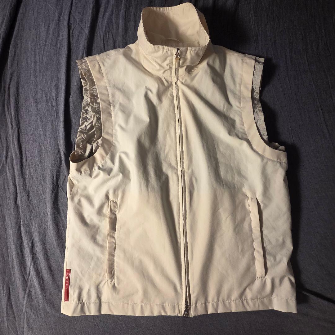 トップス 00s PRADA SPORT NYLON GORE-TEX VEST