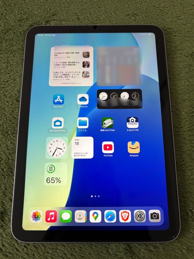 iPad mini7 (A17 Pro) Wi-Fi 512GB ジャンク品