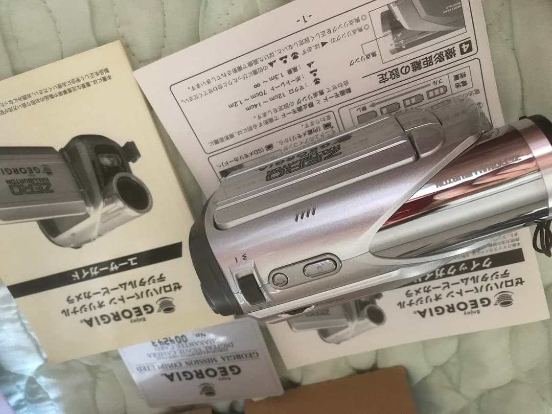 ビデオカメラ ジョージア限定 新品未使用品