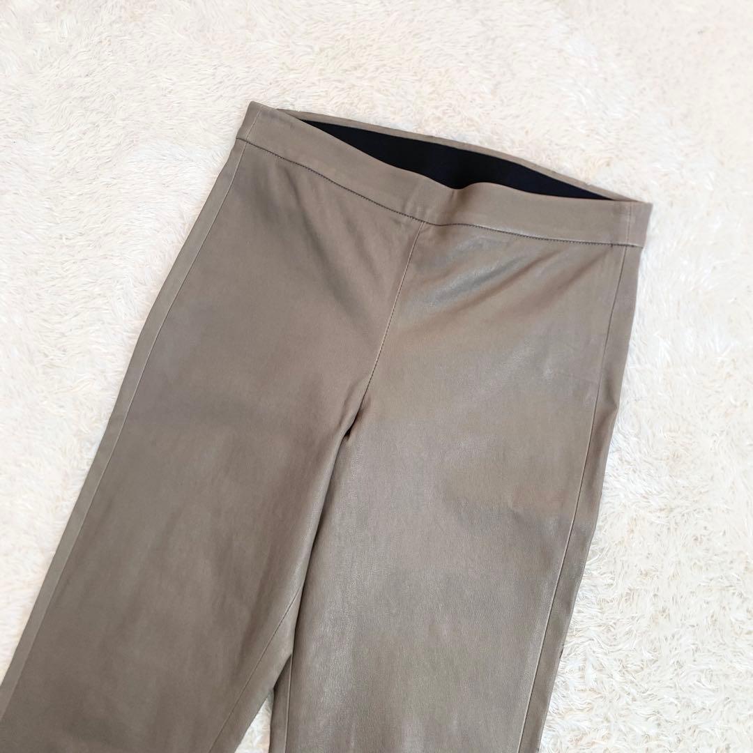 美品✨近年モデル　セオリー ラムレザーパンツ　ADBELLE L2 羊革