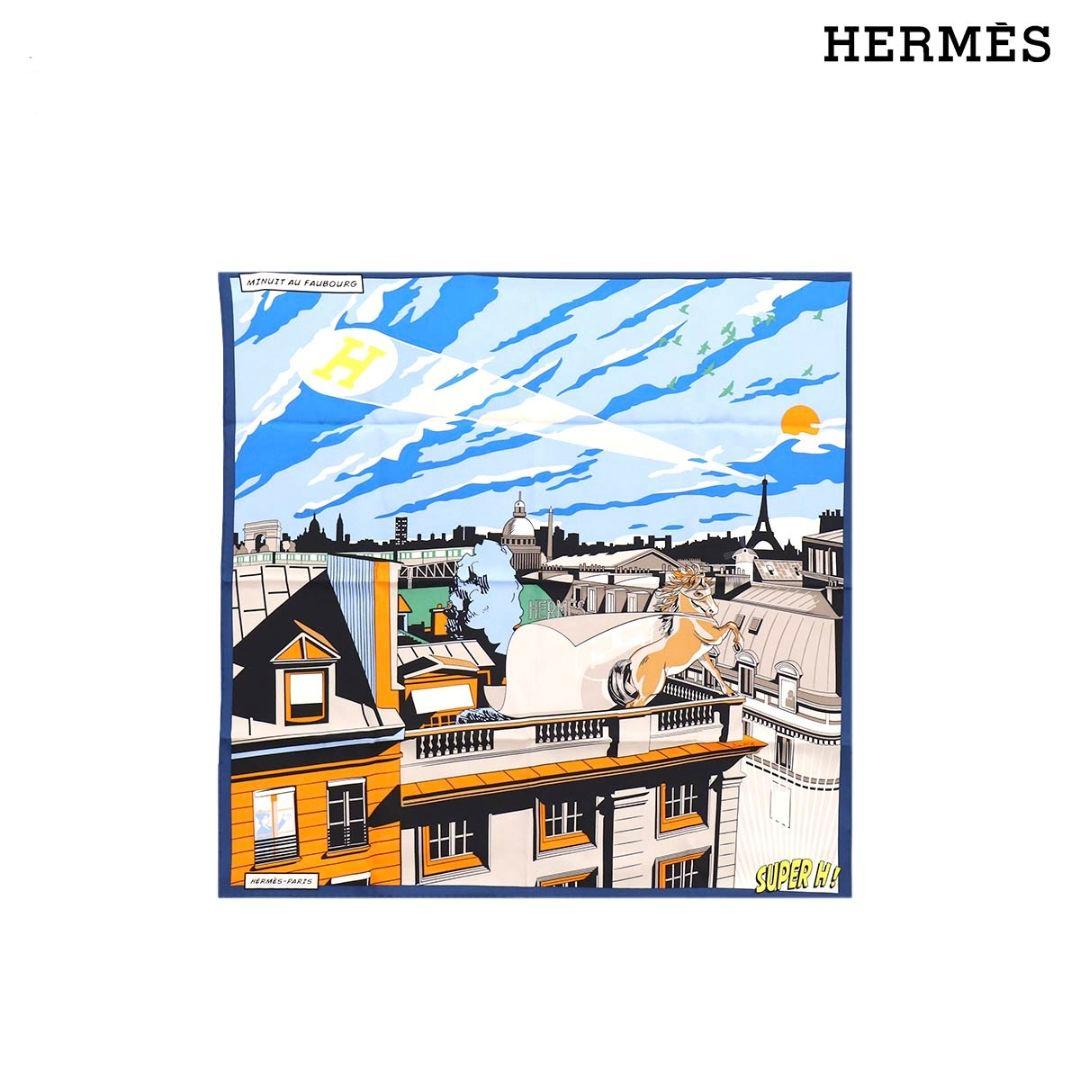エルメスカレ70 MINUIT AU FAUBOURG スカーフ