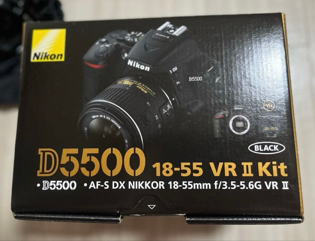 NIKON D550018-55vrII Kit、三脚、