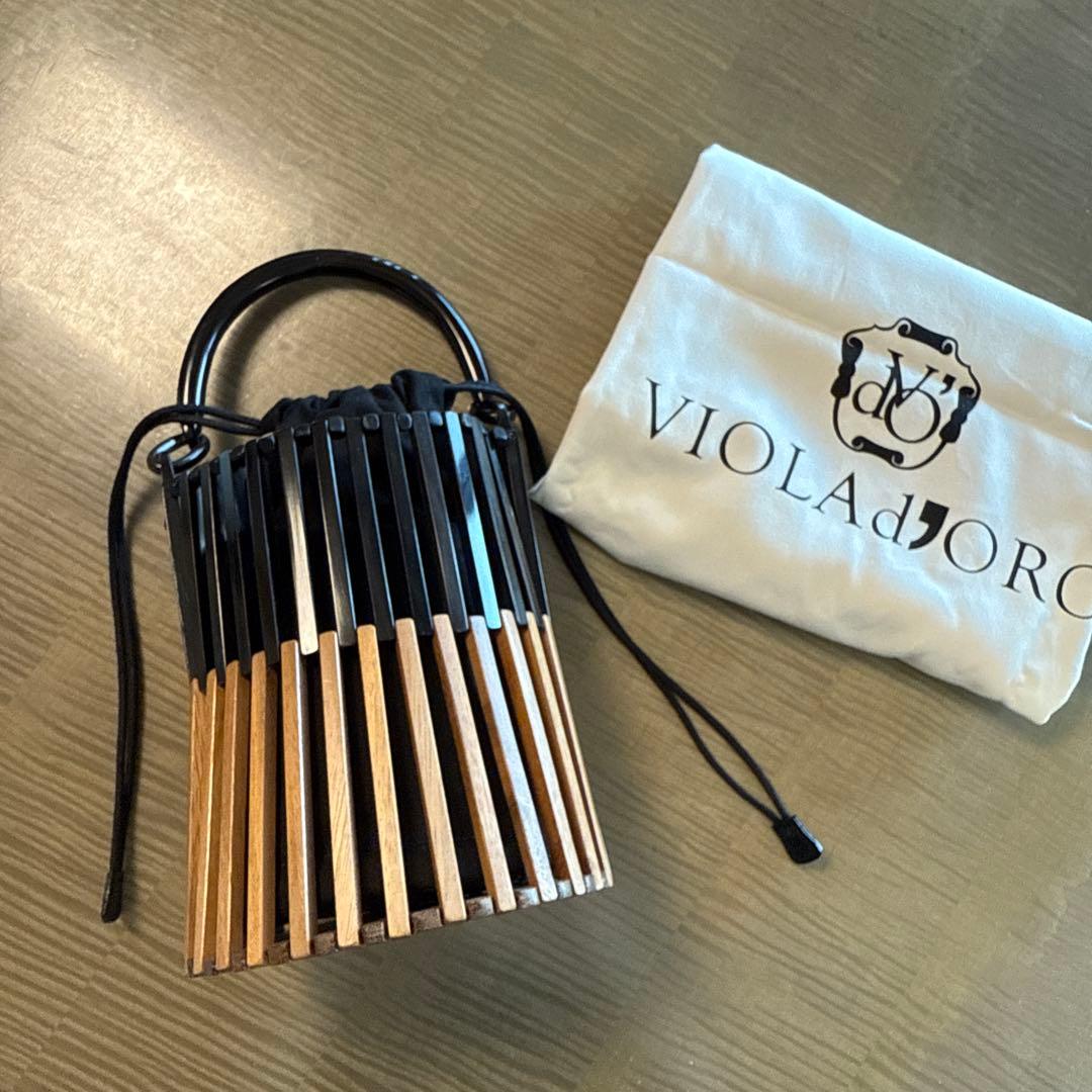 VIOLAd'ORO ヴィオラドーロ　MIRO カゴバッグ