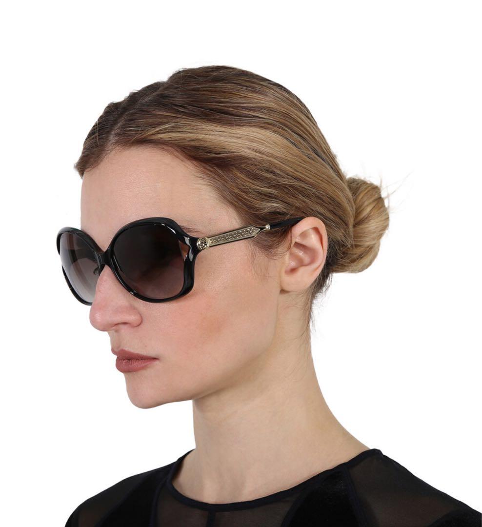 未使用新品 GUCCI サングラス ブラウン