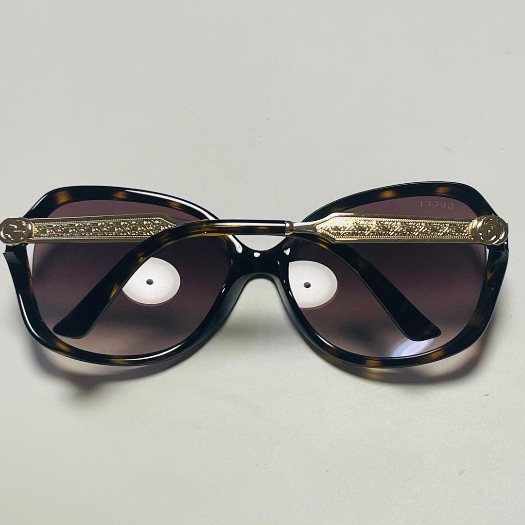 未使用新品 GUCCI サングラス ブラウン