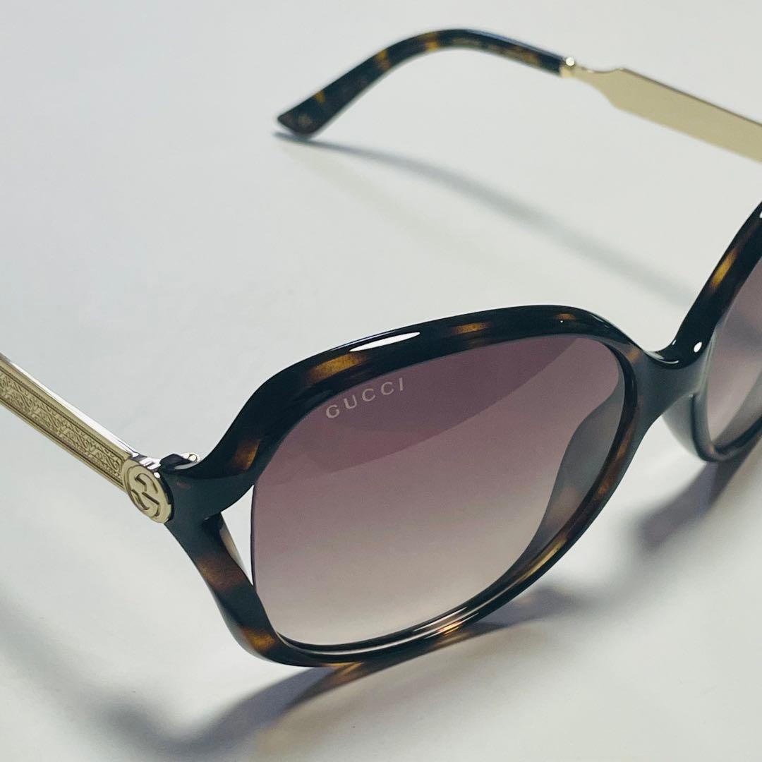 未使用新品 GUCCI サングラス ブラウン