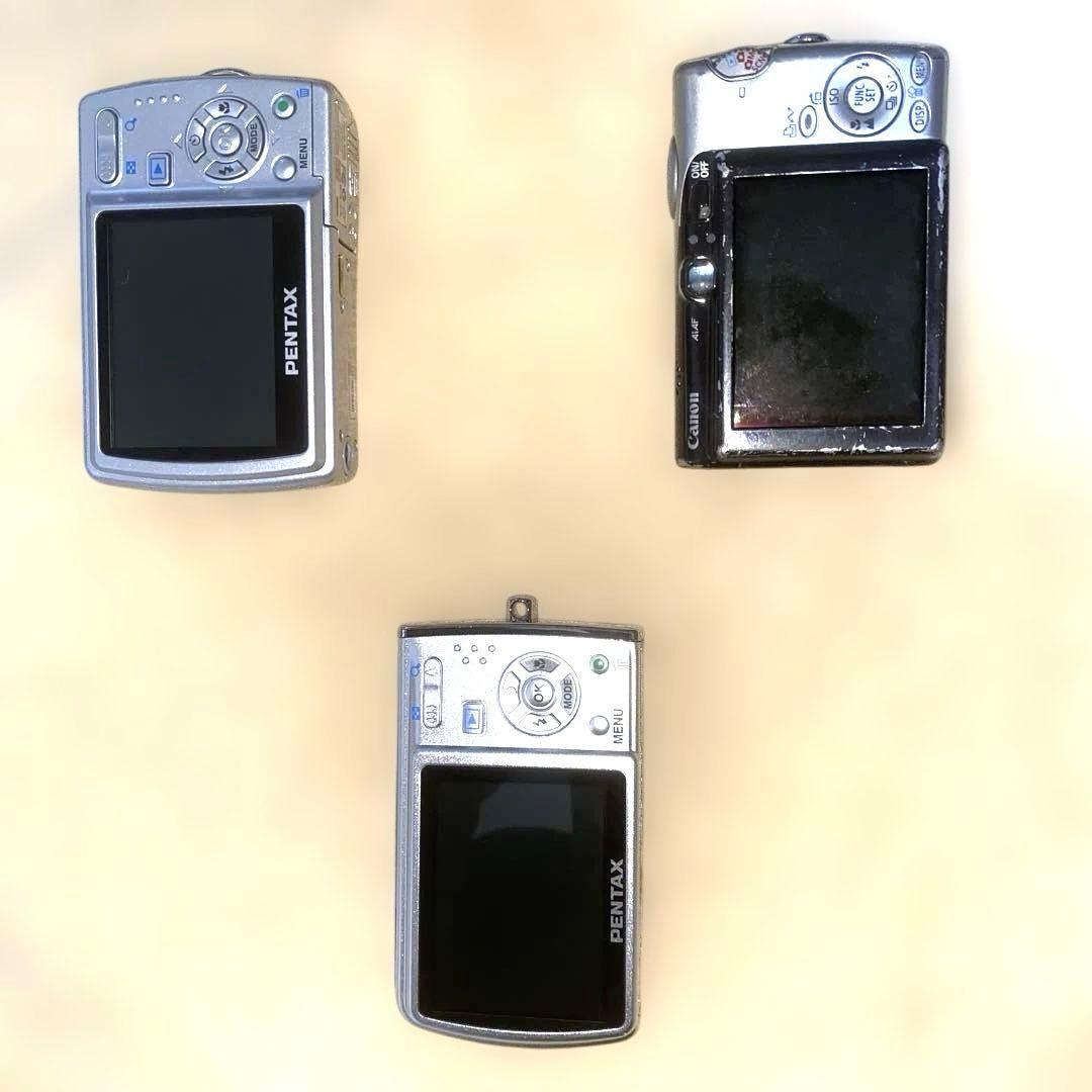 ジャンク品Canon IXY Nikon COOLPIX等デジカメ14台
