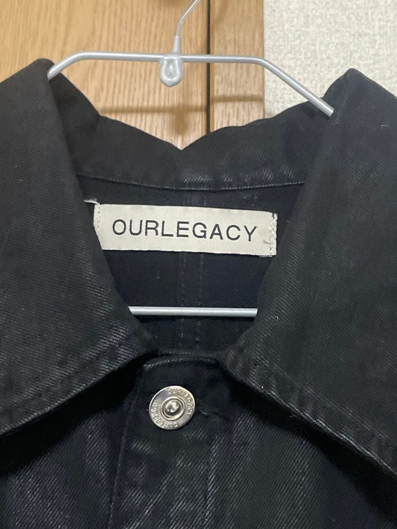 OUR LEGACY ブラックデニムジャケット