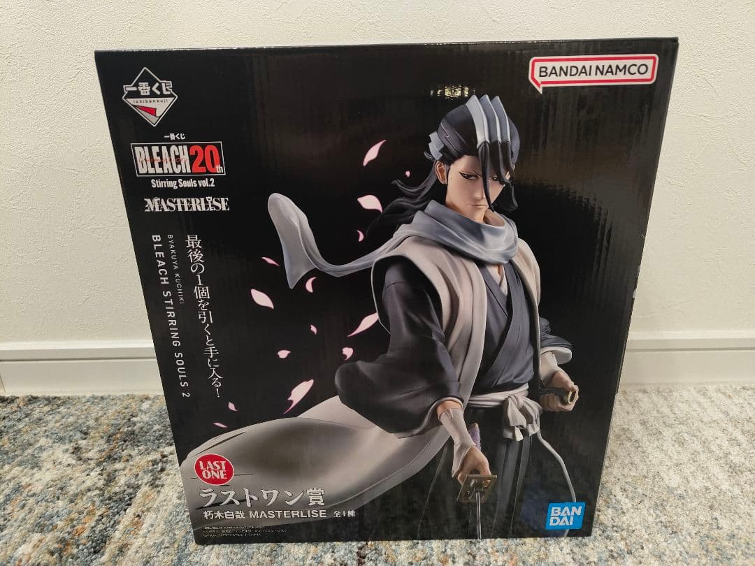 【未開封】一番くじ BLEACH 朽木白哉 MASTERLISE ラストワン賞