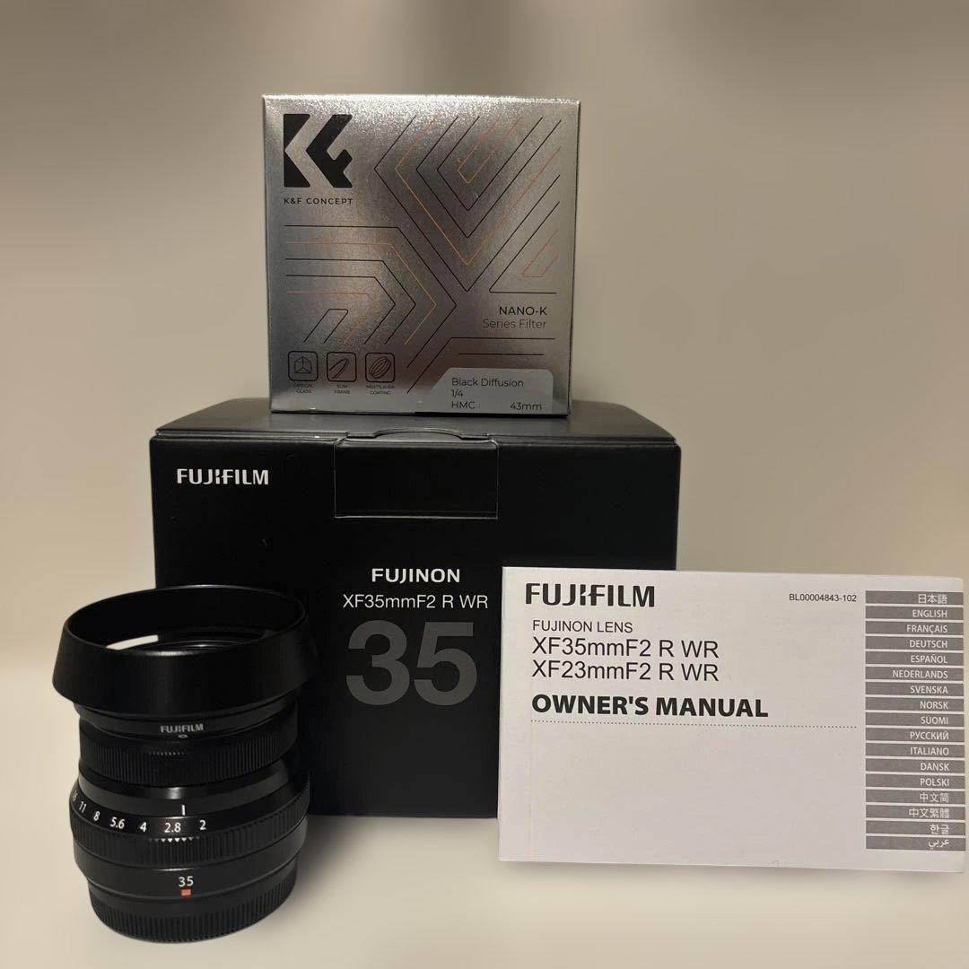 最終値下げ 美品 XF35mmF2 R WR