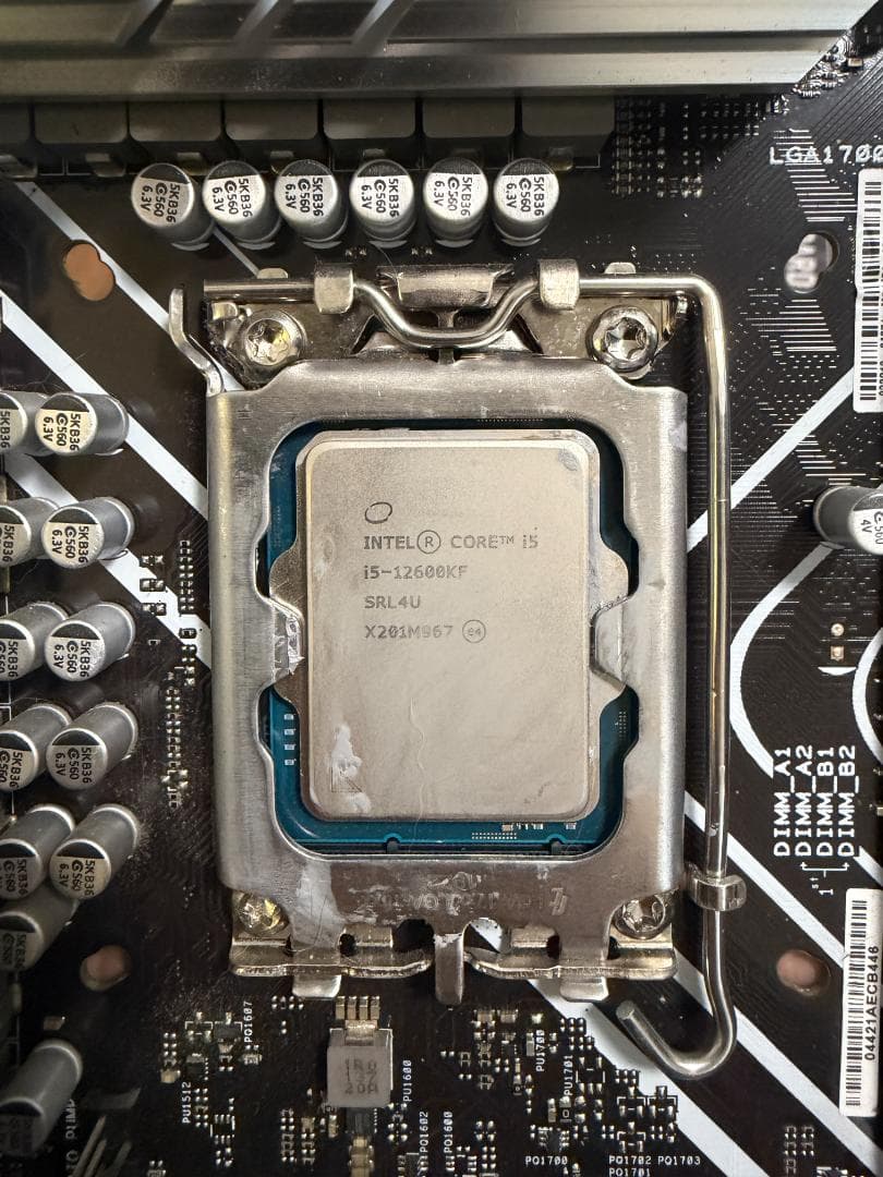 マザーボード Intel i5-12600KF + ASUS PRIME Z690-P D4