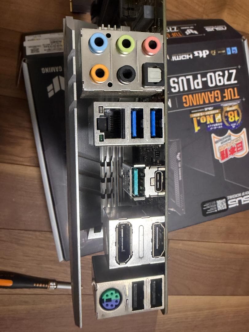 マザーボード Intel i5-12600KF + ASUS PRIME Z690-P D4