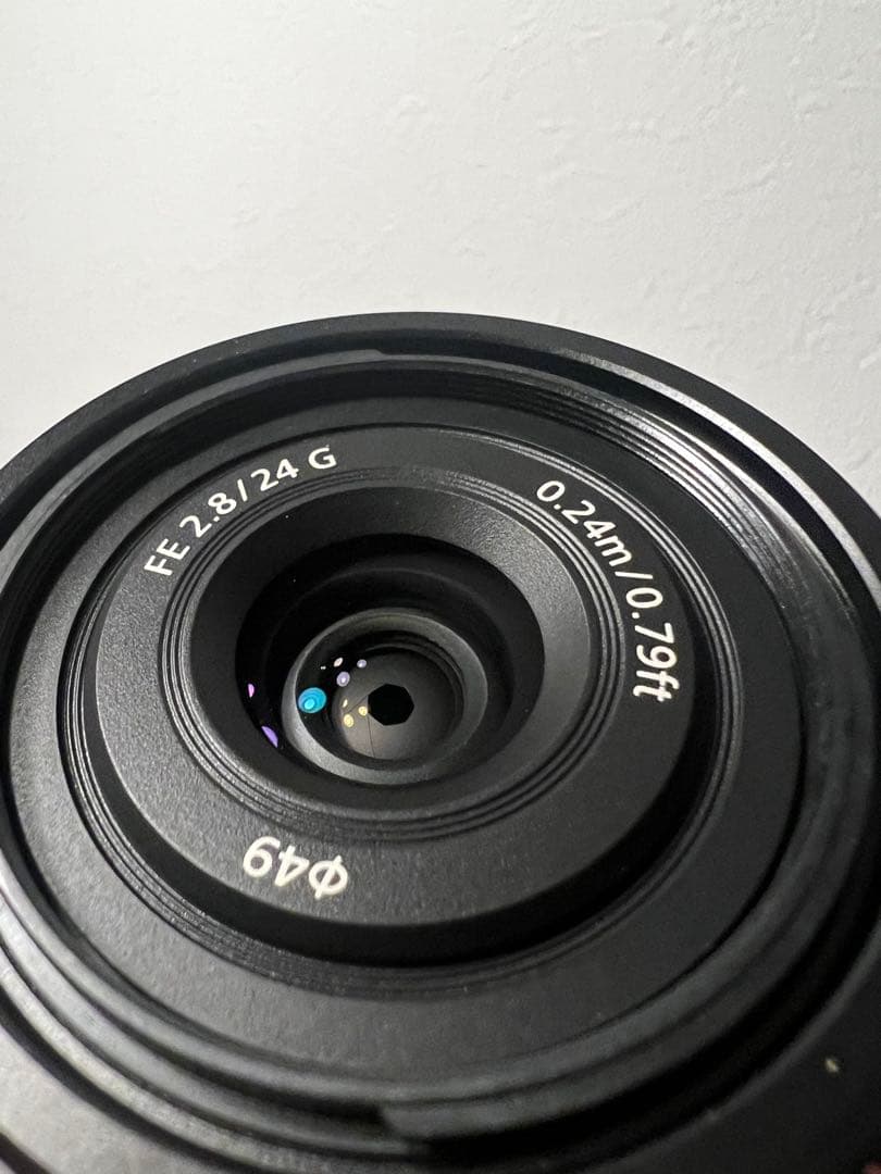 SONY FE 24mm F2.8 G　SEL24F28G フィルター付き