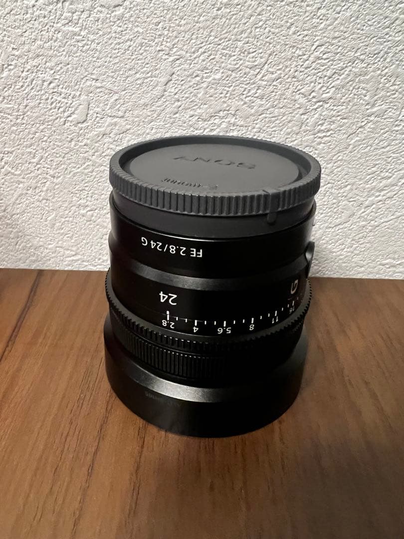 SONY FE 24mm F2.8 G　SEL24F28G フィルター付き
