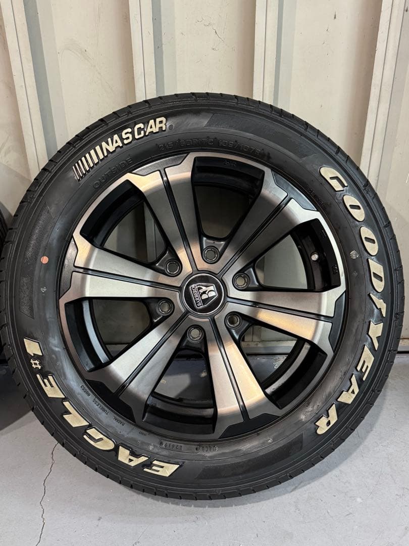 バルベロ　ハイエース　 17インチ ホイールセット ナスカー