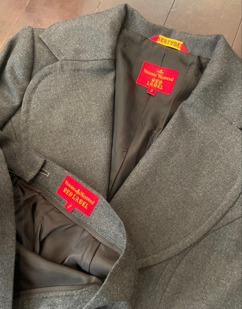 【美品】ヴィヴィアンウエストウッドジャケット&スカートスーツサイズ2