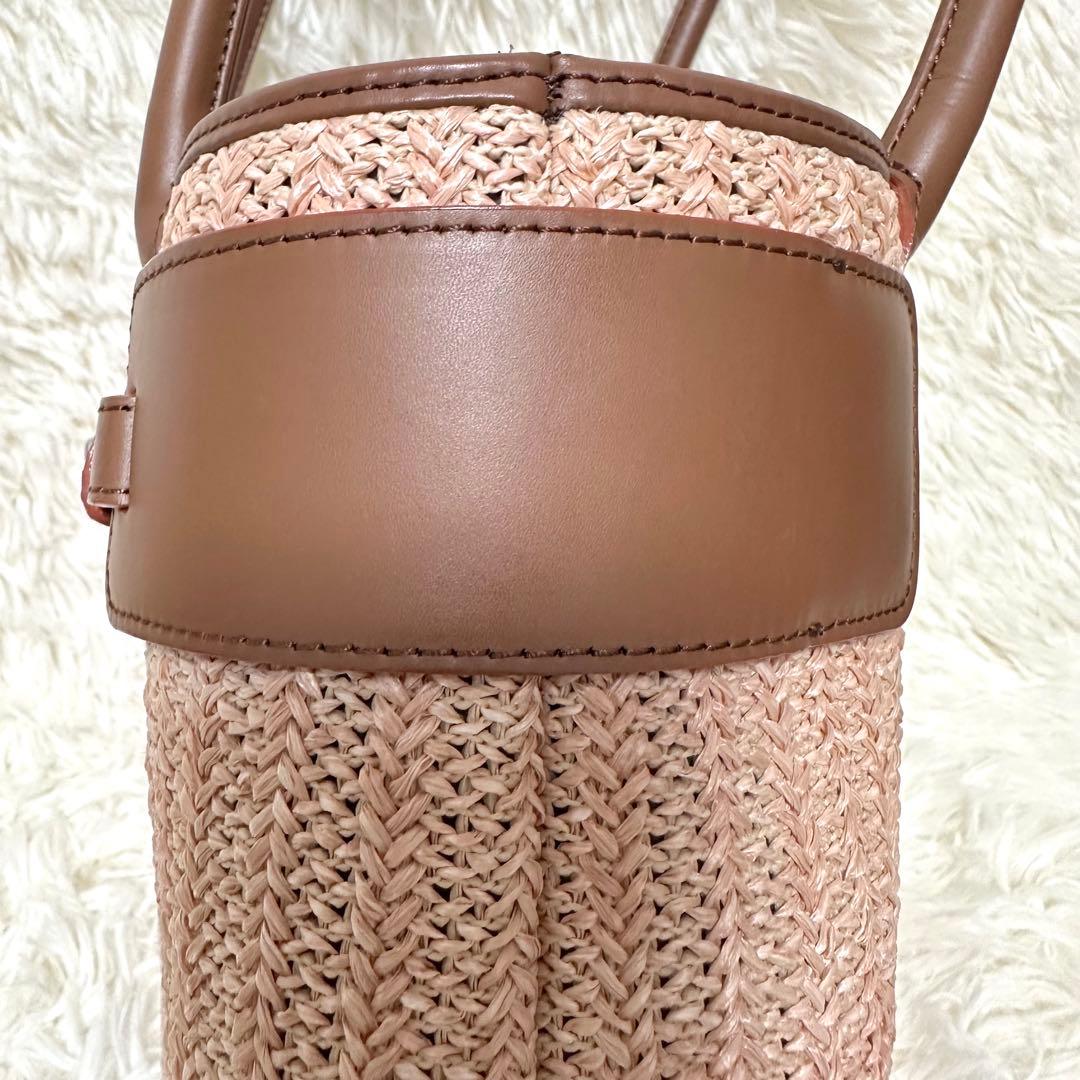 【美品】傳濱野　デンハマノ　かごバック　ナチュレバスケッティ　トートバッグ