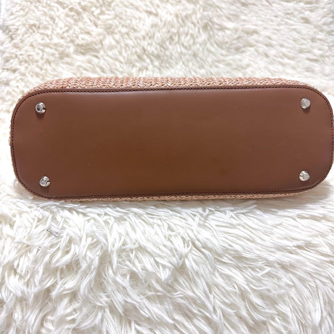 【美品】傳濱野　デンハマノ　かごバック　ナチュレバスケッティ　トートバッグ