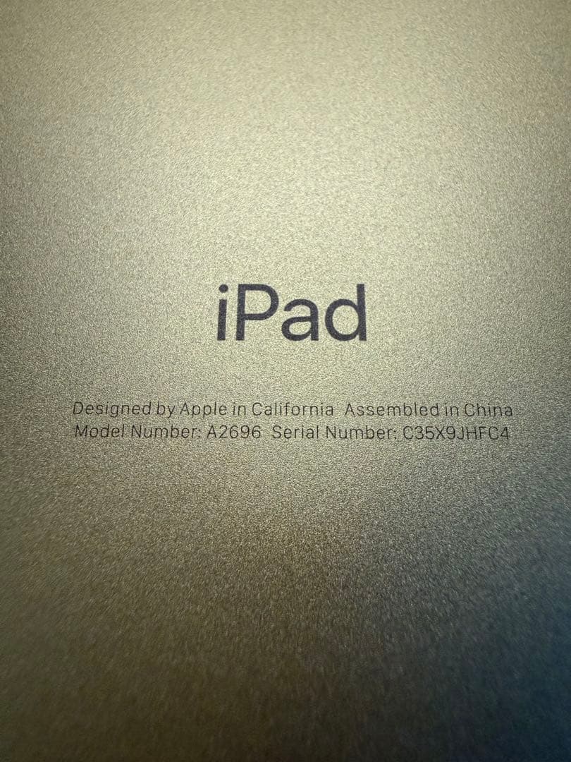 ⭕️11/19まで期間限定値引⭕️iPad 第10世代 WiFi 64GB イエロー