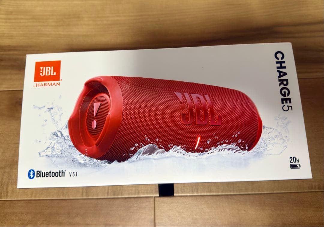 【新品】JBL CHARGE5 スピーカー レッド JBLCHARGE5RED
