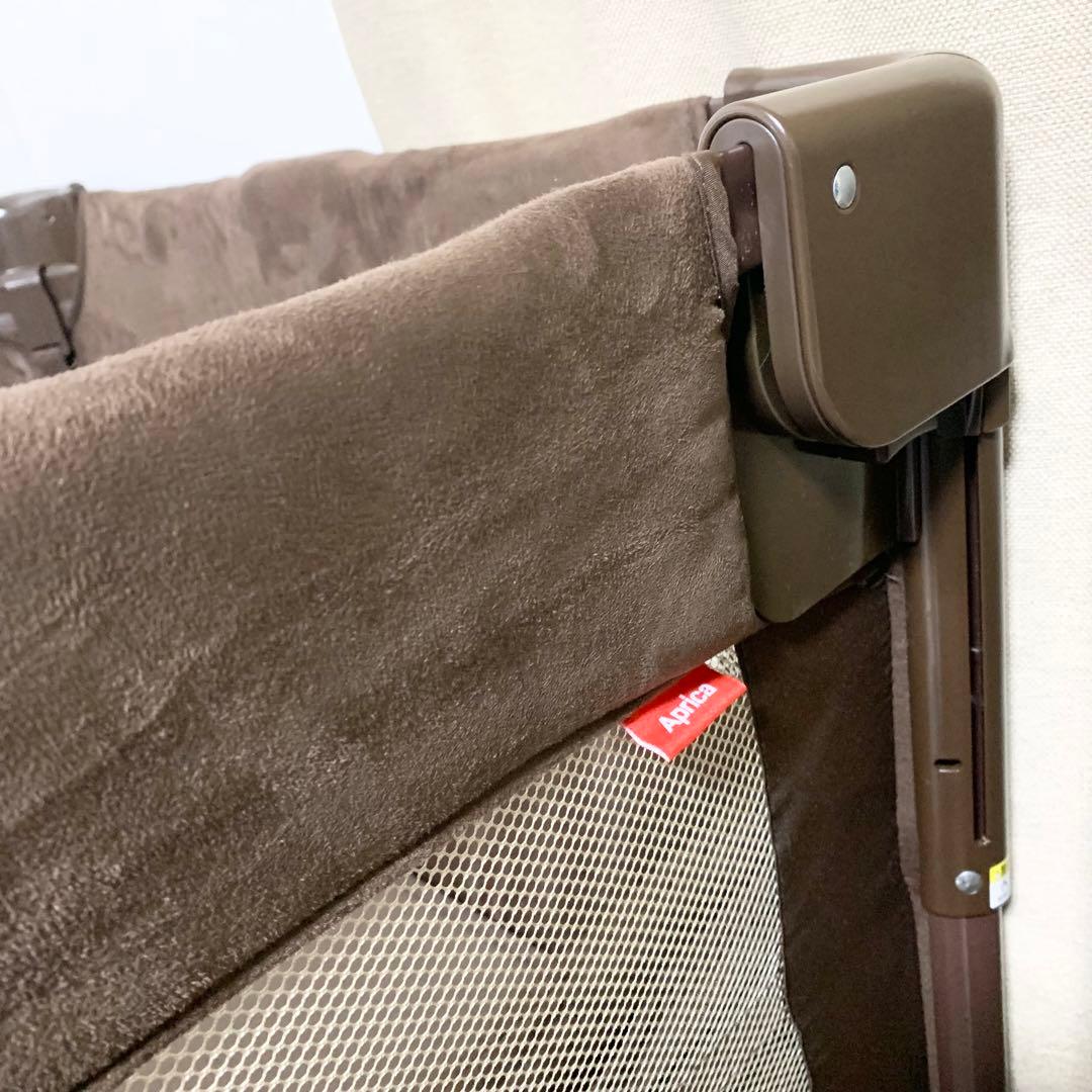 Aprica アップリカ ココネルエアープラス ベビーベット ブラウン