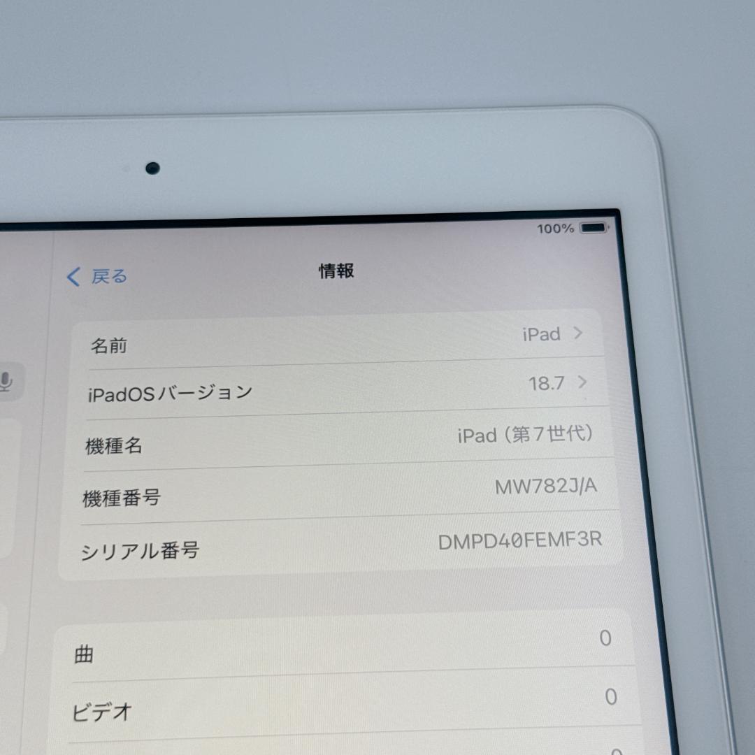 【美品】Apple iPad 第7世代 128GB Cellularモデル