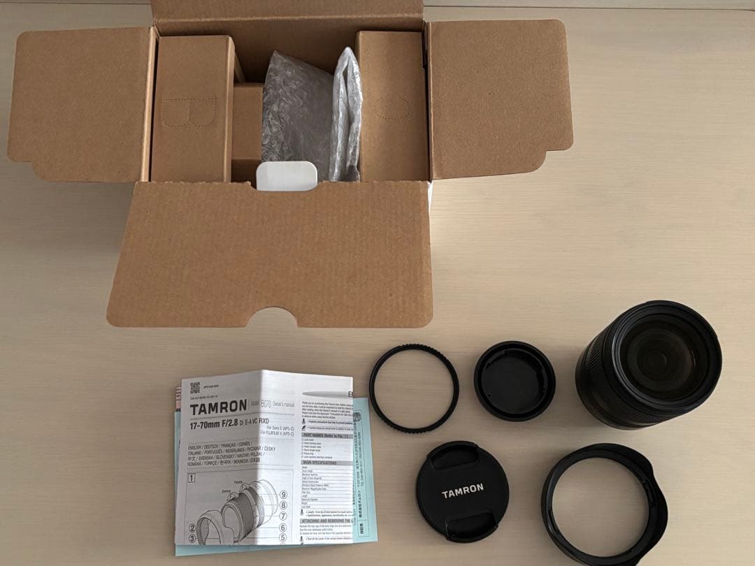 おまけ付き タムロン 17-70mm F/2.8 Di III-A VC RXD