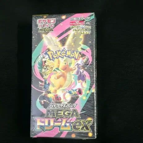 ポケモンカードゲーム MEGAドリームEX ボックス シュリンク付き