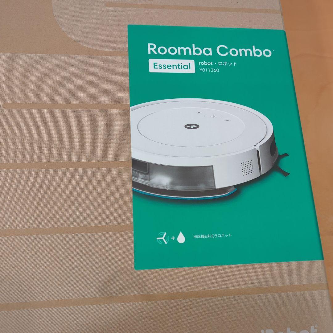 美品ルンバ自動ロボット掃除機Roomba Combo 本体水拭き機能付