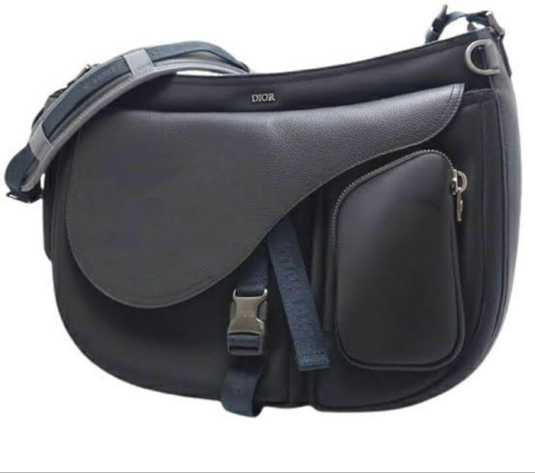 ディオール　サカイ　サドル　ソフトバッグ　ショルダーバッグ