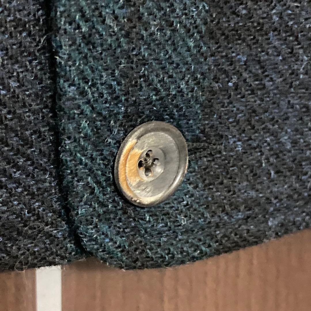 45R ブラックウォッチ ウールベスト　チェック柄　ユニセックス　4