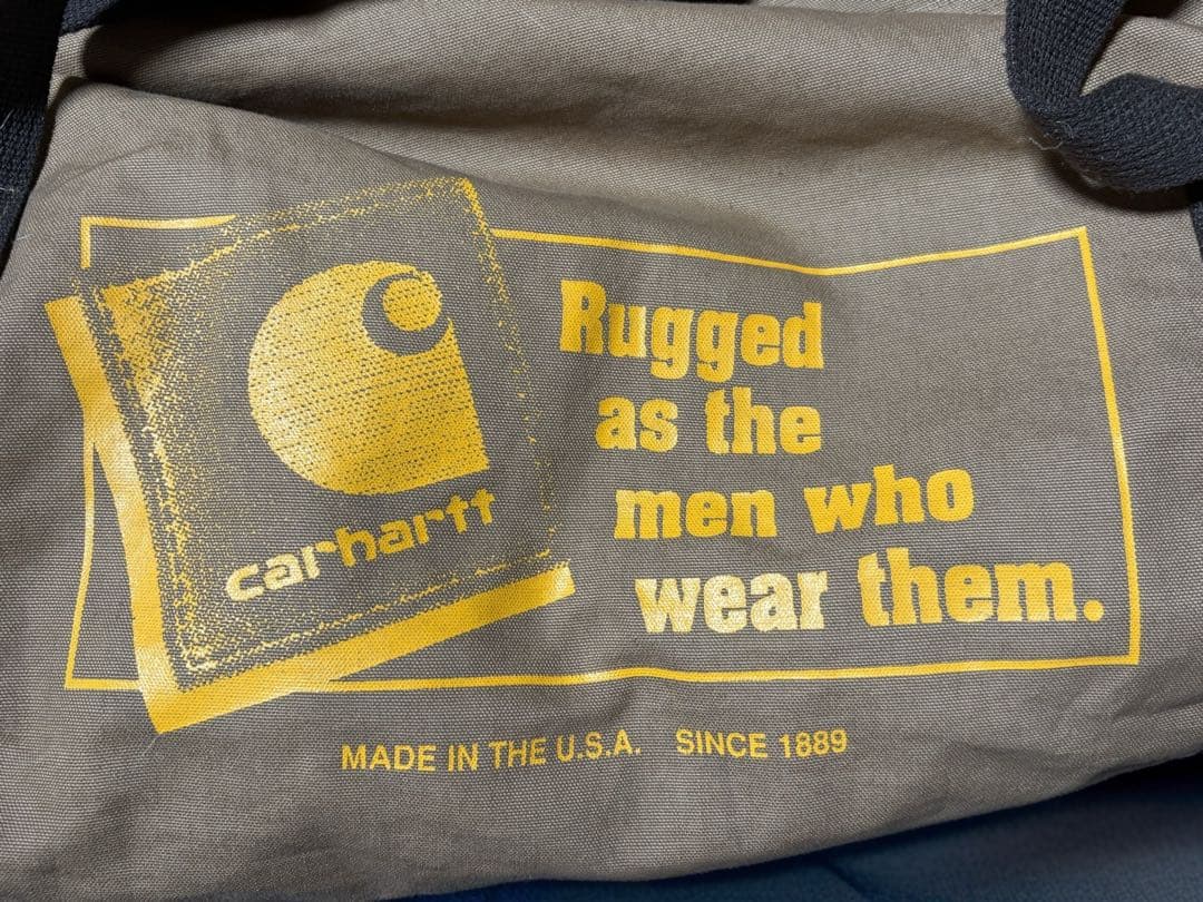 カーハート Carhartt 90s USA製 ブラウンダッグ ボストンバッグ