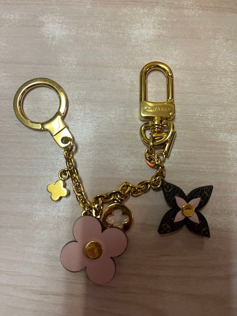 LOUIS VUITTON ビジューサック・シェンヌ・ブルーミングフラワー