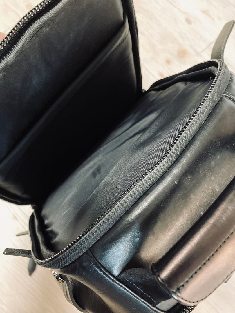 カツユキコダマ レザーバックパック PACK-5