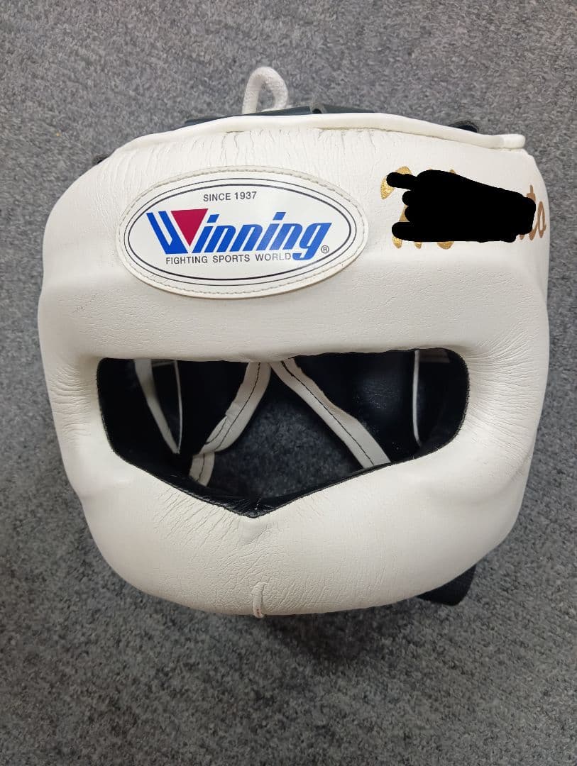 Winning ウイニング ヘッドギア ホワイト 白　Ｌサイズ