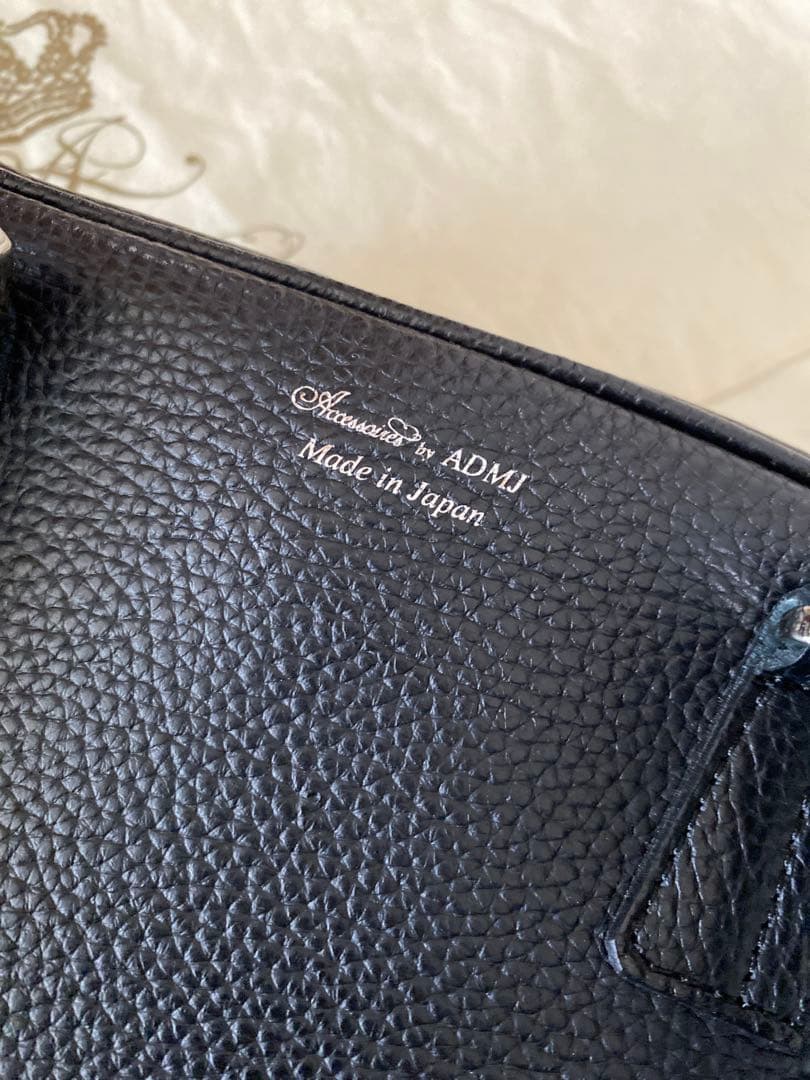 ADMJボストン型ハンドバッグ 美品