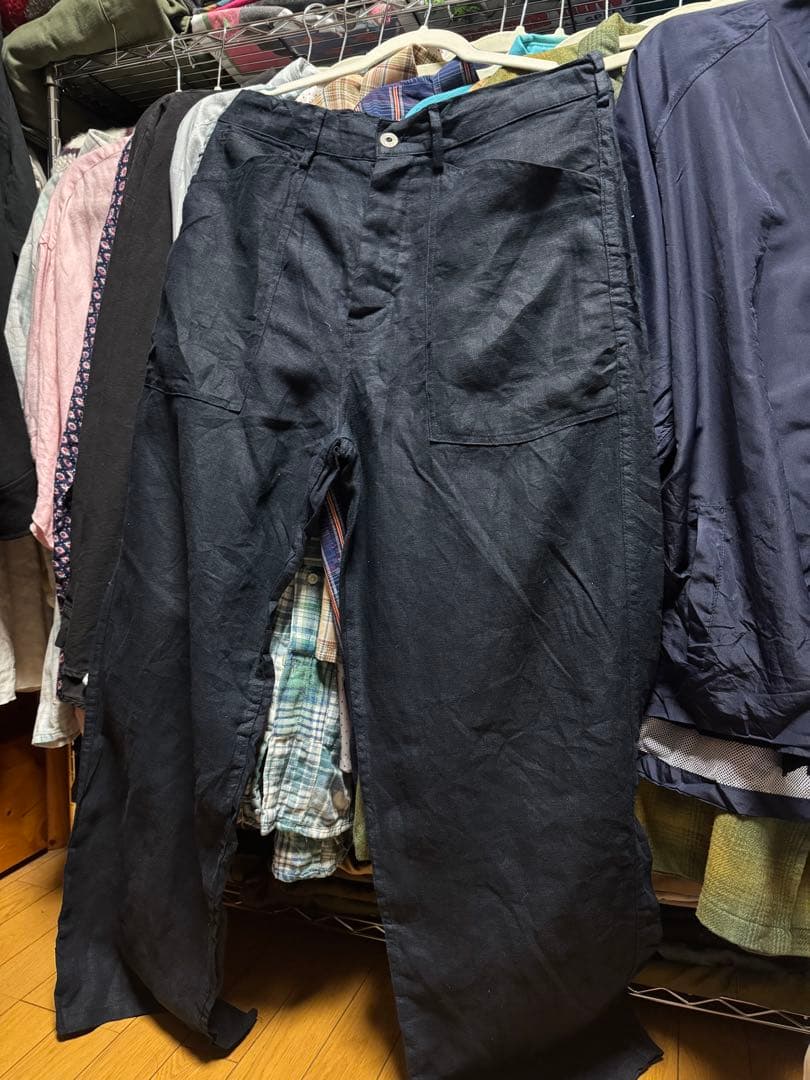 ラルフローレン リネン ベイカー タイプ パンツ