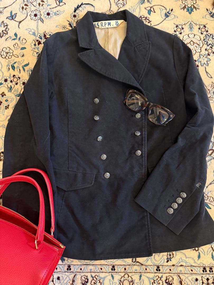 45rpmモールスキン(ピーチスキン )テーラード ジャケット2