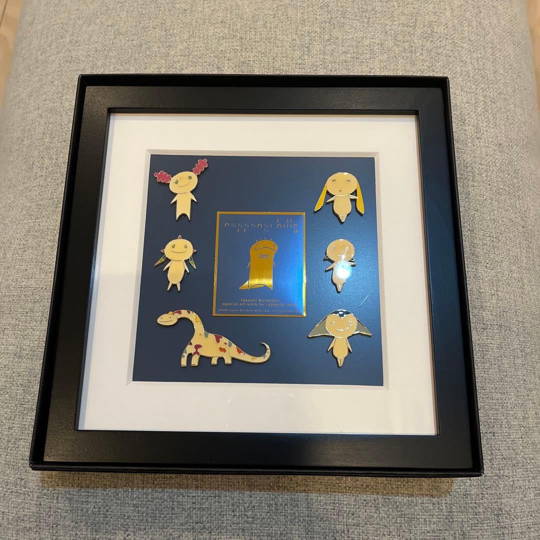 村上隆＊六本木ヒルズ＊ロクロク星人＊ピンバッジ