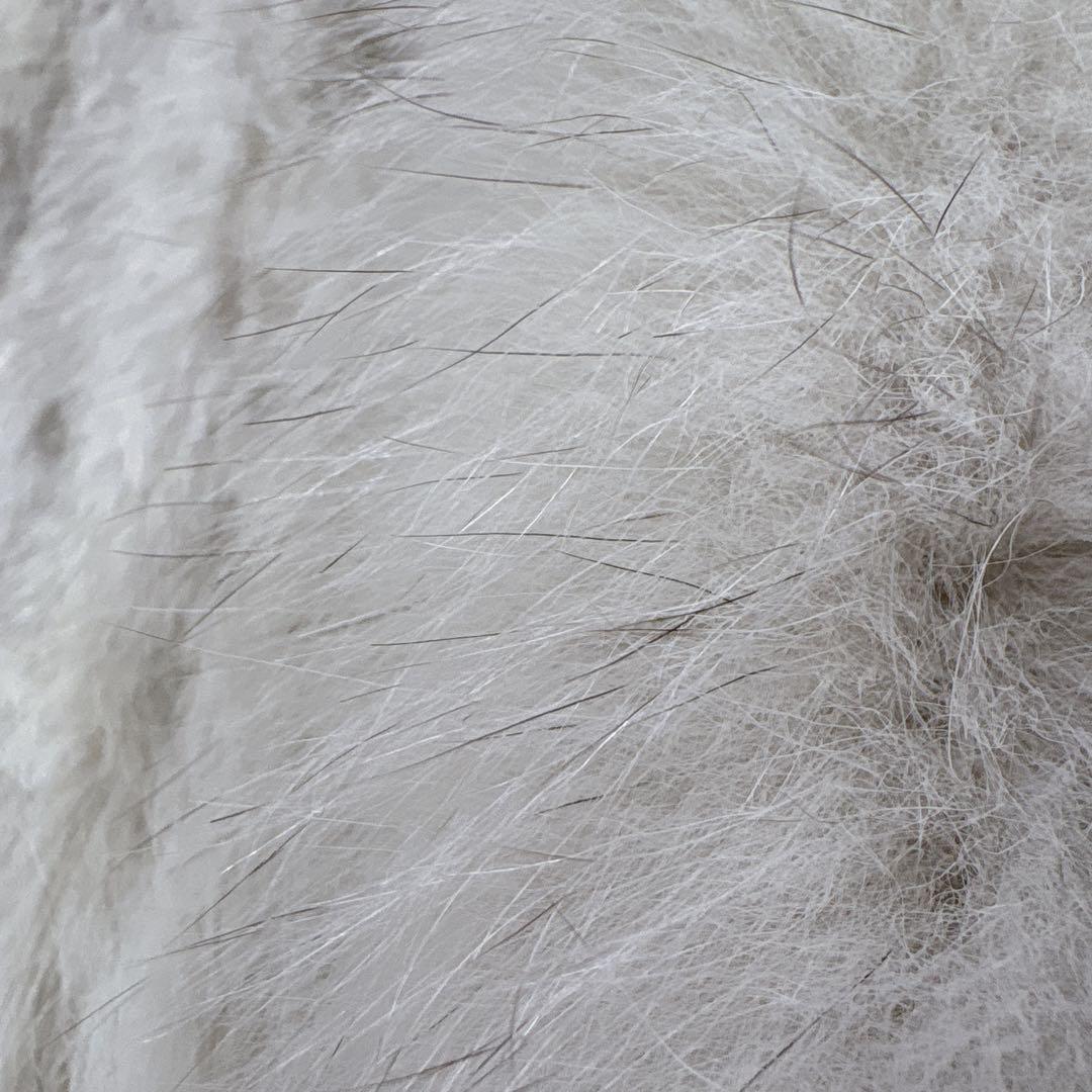 高級 毛皮 コート 狐 SAGA FOX 銀サガ シルバーフォックス ハーフ丈