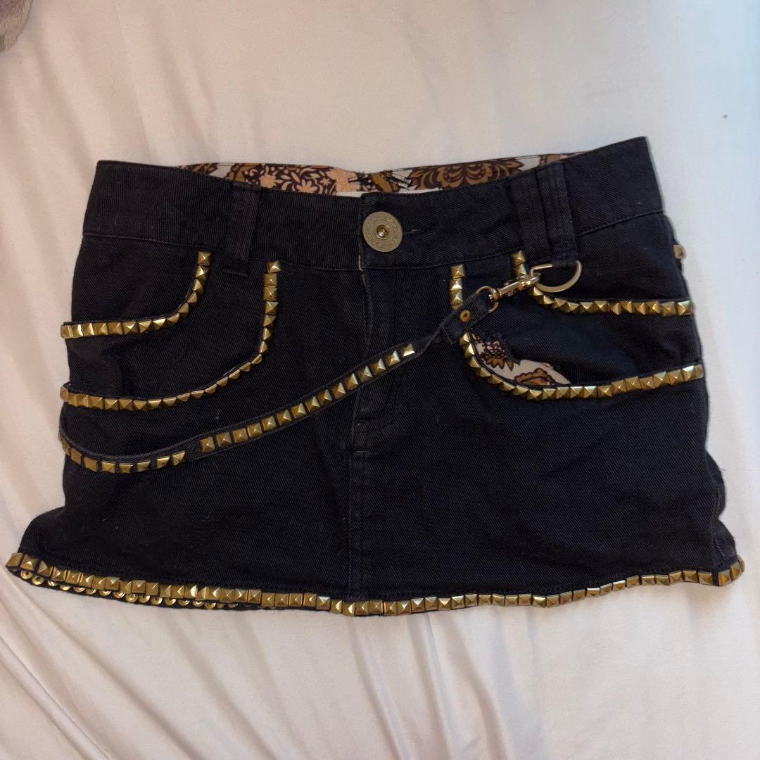 d.i.a. スタッズ ミニスカート y2k 平成ギャル グランジ 2000s