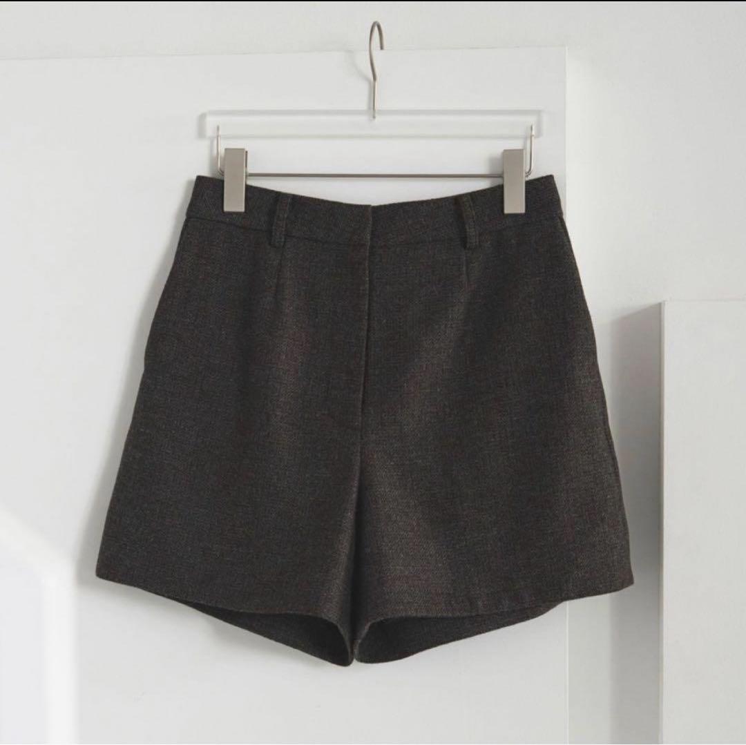 パンツ anuke Herringbone Short Pants