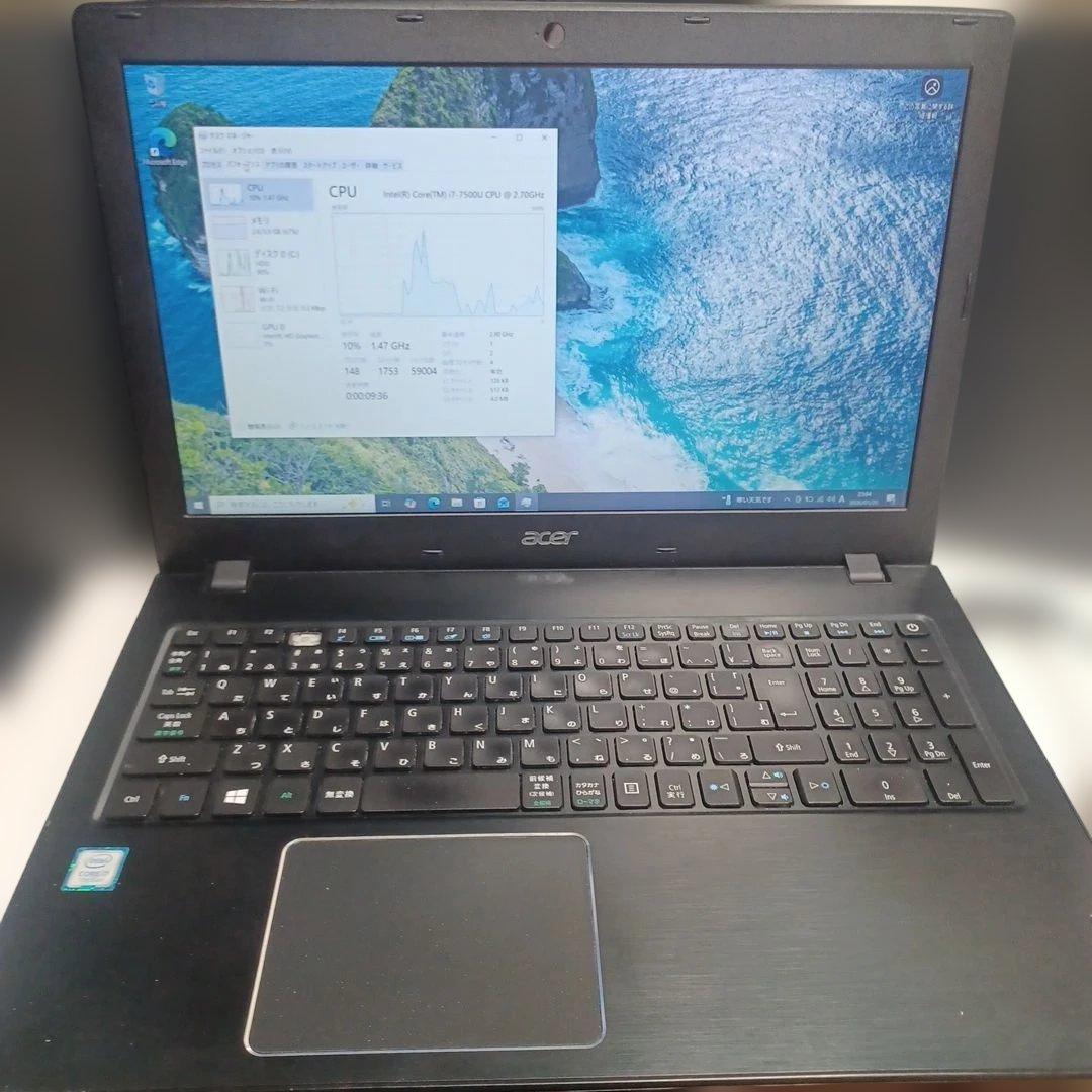 ASUS N16Q2 Core i7-7500U/4GB/HDD500 訳あり品